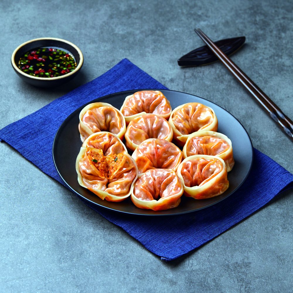 김치손만두