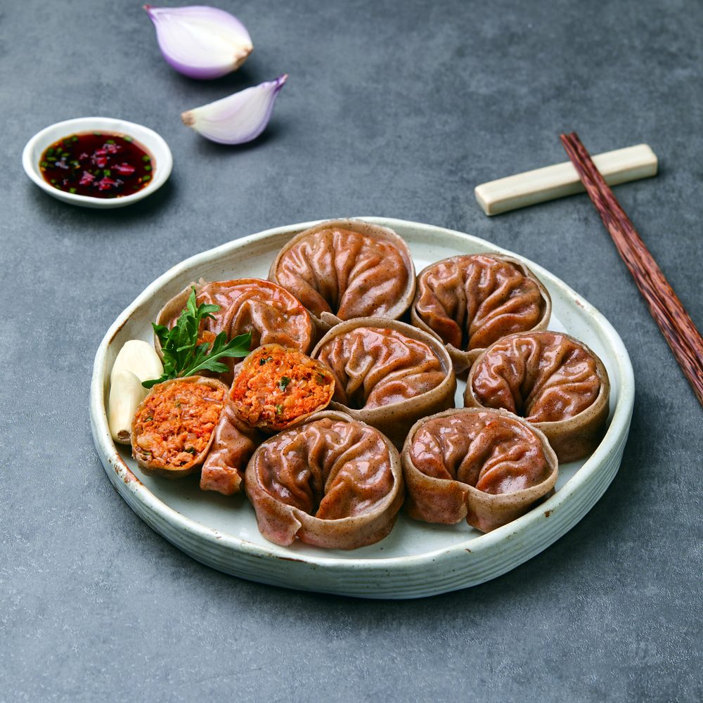 메밀김치왕만두